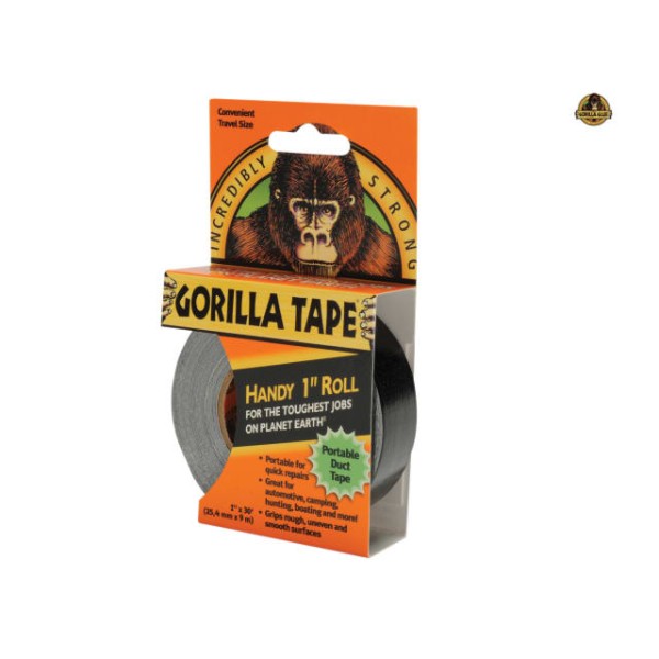 Gorilla Glue Gorilla Tape Handy Roll 25mm x 9m Gorilla Glue Gorilla Tape Handy Roll 25mm x 9m