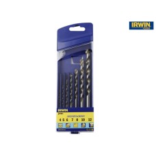Irwin Tools Cordless Multi-Purpose Drill Bit Set 7 Piece 4-12mm