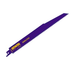 Irwin Tools 960R 225mm Sabre Saw Blade Demolition Pack of 5