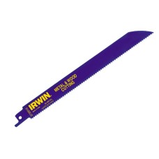 Irwin Tools Sabre Saw Blade 810R 200mm Metal & Wood Cutting Pack of 2