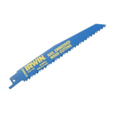 Irwin Tools Sabre Saw Blade 956R 225mm Nail Embeded Wood Pack of 5