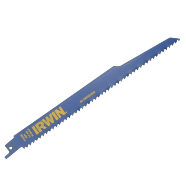 Irwin Tools Sabre Saw Blade Nail Embedded Wood 956R 225mm Pack of 2 Irwin Tools Sabre Saw Blade Nail Embedded Wood 956R 225mm Pack of 2
