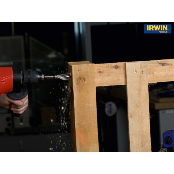 Irwin Tools Blue Groove Wood Power Bit 14mm Irwin Tools Blue Groove Wood Power Bit 14mm