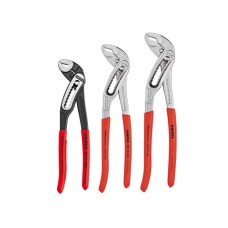 Knipex Alligator Waterpump Pliers Set of 3 (180mm, 250mm & 300mm)