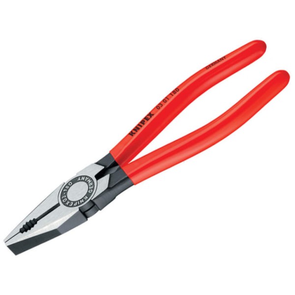 Knipex Combination Pliers PVC Grip 200mm (8in) Knipex Combination Pliers PVC Grip 200mm (8in)