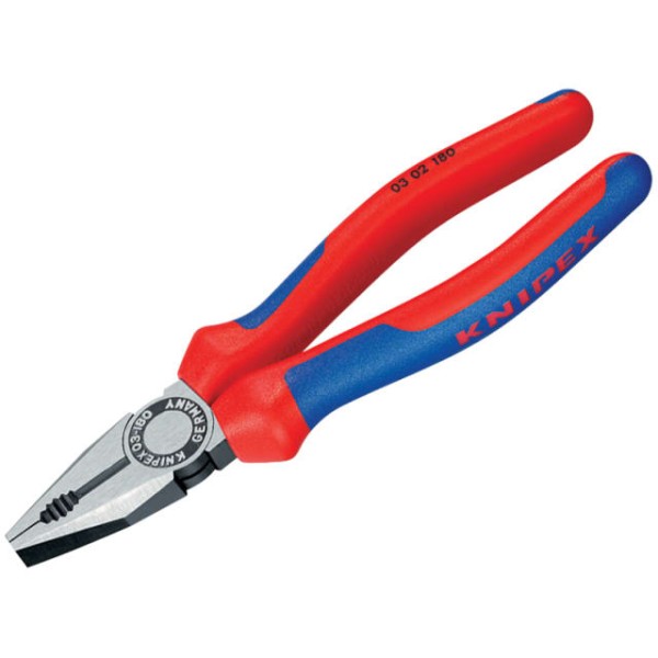 Knipex Combination Pliers Multi-Component Grip 160mm (6.1/4in) Knipex Combination Pliers Multi-Component Grip 160mm (6.1/4in)