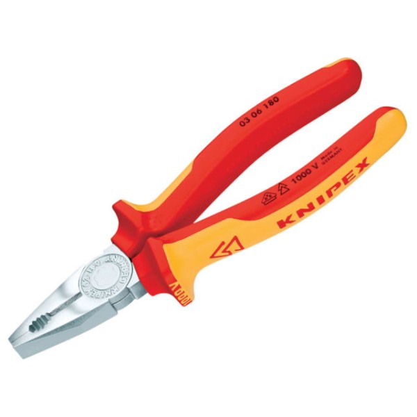 Knipex VDE Combination Pliers 180mm Knipex VDE Combination Pliers 180mm