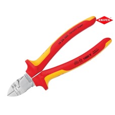 Knipex VDE Diagonal Insulation Stripper & Side Cutters 160mm Knipex VDE Diagonal Insulation Stripper & Side Cutters 160mm