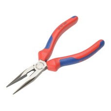 Knipex Snipe Nose Side Cutting Pliers (Radio) Multi-Component Grip 160mm (6.1/4in)