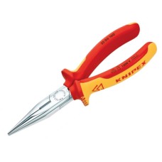 Knipex VDE Snipe Nose Side Cutting Pliers (Radio) 160mm