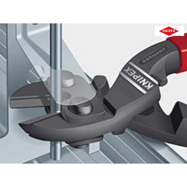 Knipex CoBolt Compact Bolt Cutter PVC Grip 200mm (8in) Knipex CoBolt Compact Bolt Cutter PVC Grip 200mm (8in)