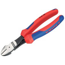Knipex High Leverage Diagonal Cutters Multi-Component Grip 180mm (7in)