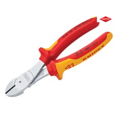 Knipex VDE High Leverage Diagonal Cutters 180mm Knipex VDE High Leverage Diagonal Cutters 180mm
