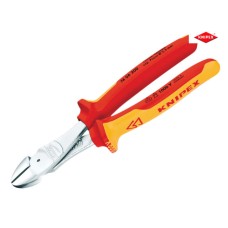Knipex VDE High Leverage Diagonal Cutters 200mm Knipex VDE High Leverage Diagonal Cutters 200mm