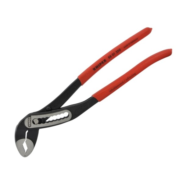 Knipex Alligator Waterpump Pliers PVC Grip 250mm - 50mm Capacity Knipex Alligator Waterpump Pliers PVC Grip 250mm - 50mm Capacity