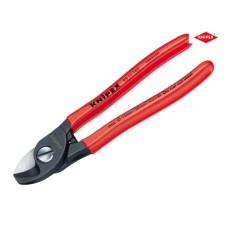 Knipex Cable Shears PVC Grip 165mm (6.1/4in)