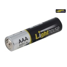 Lighthouse Alkaline Batteries AAA LR03 1120mAh Pack of 4