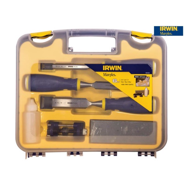 Irwin Tools MS500 All-Purpose Chisel ProTouch Handle Set 3: 12, 19 & 25mm Sharpening Irwin Tools MS500 All-Purpose Chisel ProTouch Handle Set 3: 12, 19 & 25mm Sharpening