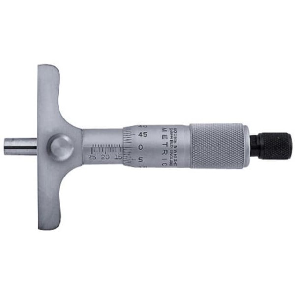 Moore and Wright 890M Fix Type Depth Micrometer 0-25mm/0.01mm Moore and Wright 890M Fix Type Depth Micrometer 0-25mm/0.01mm