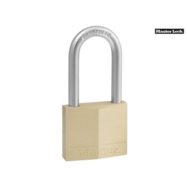 MasterLock Solid Brass 40mm Padlock 4-Pin - 38mm Shackle MasterLock Solid Brass 40mm Padlock 4-Pin - 38mm Shackle