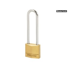 MasterLock Solid Brass 50mm Padlock 5-Pin - 64mm Shackle