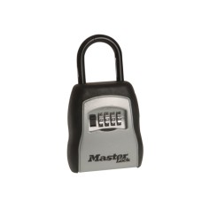 MasterLock 5400E Portable Shackled Combination Key Lock Box (Up To 3 Keys)