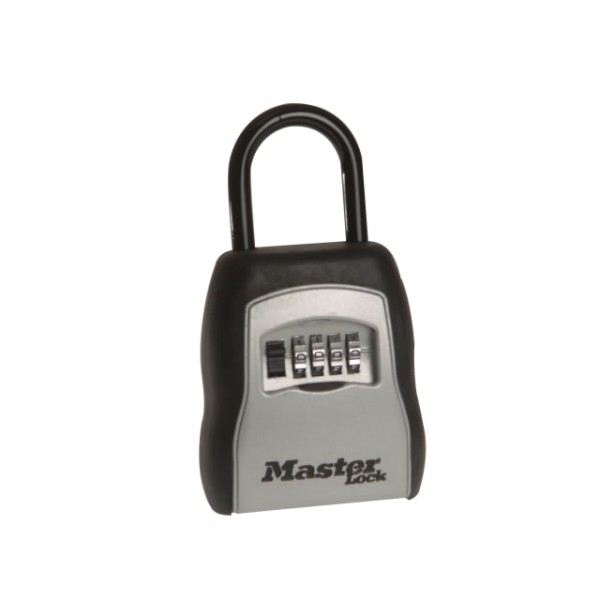 MasterLock 5400E Portable Shackled Combination Key Lock Box (Up To 3 Keys) MasterLock 5400E Portable Shackled Combination Key Lock Box (Up To 3 Keys)