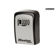 MasterLock 5401 Standard Wall Mounted Key Lock Box (Up To 3 Keys) - Black