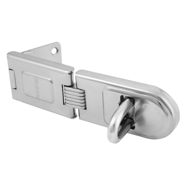 MasterLock Wrought Steel Single Hinged Hasp 160mm MasterLock Wrought Steel Single Hinged Hasp 160mm