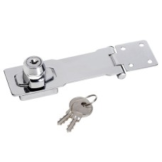 MasterLock Chrome Plated Steel Locking Hasp 117mm
