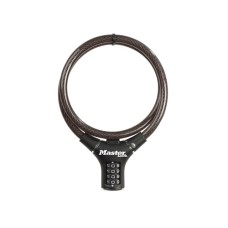 MasterLock Black Steel Rigid Combination Cable 0.9m x 12mm