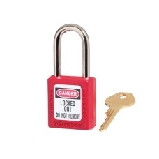 MasterLock Lockout Padlock – 38mm Body & 6mm Hardened Steel Shackle