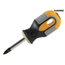 Roughneck Screwdriver Pozidriv Tip PZ2 x 38mm Stubby