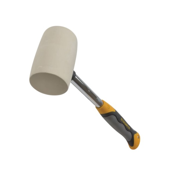 Roughneck Non Marking White Rubber Mallet 454g (16oz) Roughneck Non Marking White Rubber Mallet 454g (16oz)