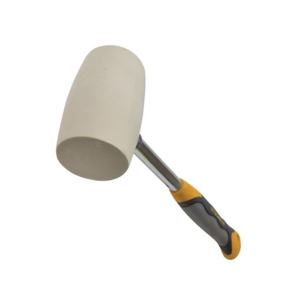 Roughneck Non Marking White Rubber Mallet 680g (24oz) Roughneck Non Marking White Rubber Mallet 680g (24oz)