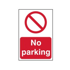 Scan No Parking - PVC 200 x 300mm