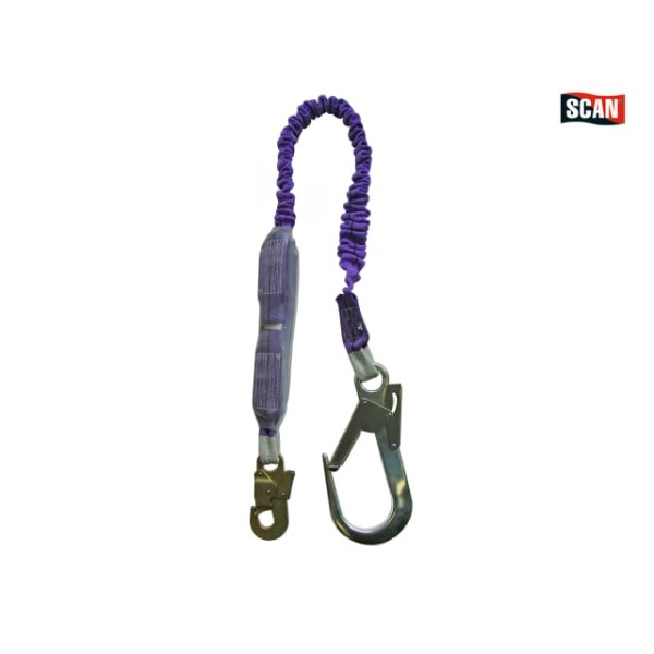 Scan Fall Arrest Lanyard 1.95m, Hook & Connect Scan Fall Arrest Lanyard 1.95m, Hook & Connect