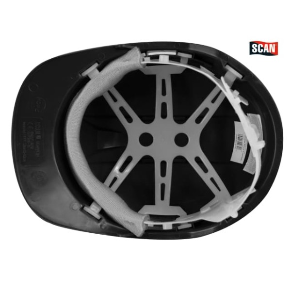 Scan Safety Helmet Black Scan Safety Helmet Black