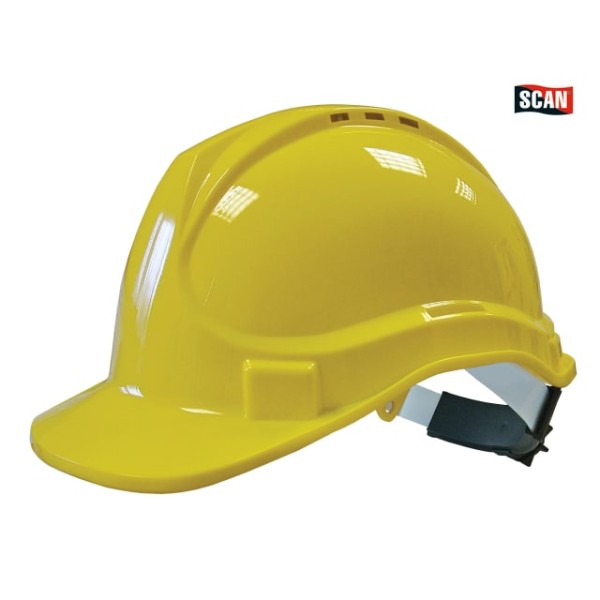 Scan Deluxe Safety Helmet Yellow Scan Deluxe Safety Helmet Yellow