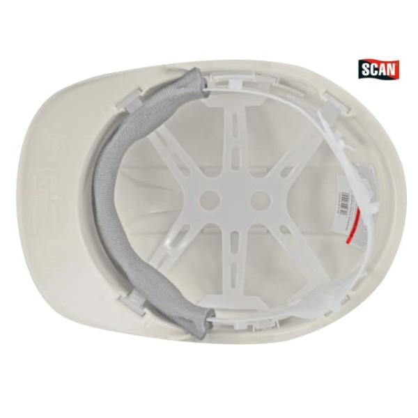 Scan Safety Helmet White Scan Safety Helmet White