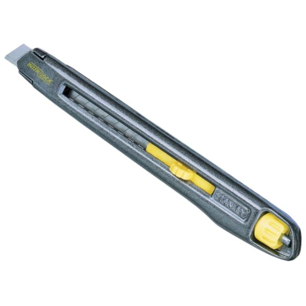 Stanley Interlock Snap-Off Blade Knife 9mm Stanley Interlock Snap-Off Blade Knife 9mm