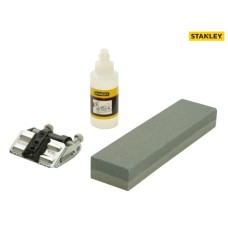Stanley Oilstone 200mm, Oil & Honing Guide