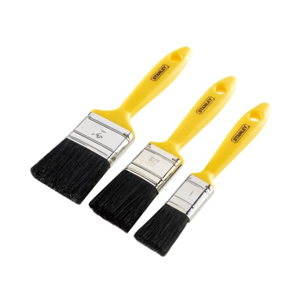 Stanley Hobby Paint Brush Set of 3 25, 38 & 50mm Stanley Hobby Paint Brush Set of 3 25, 38 & 50mm