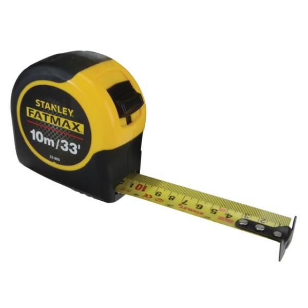 Stanley FatMax BladeArmor Tape 10m/33ft (Width 32mm) Stanley FatMax BladeArmor Tape 10m/33ft (Width 32mm)