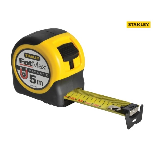 Stanley FatMax Magnetic BladeArmor Tape 5m (Width 32mm) (Metric only) Stanley FatMax Magnetic BladeArmor Tape 5m (Width 32mm) (Metric only)