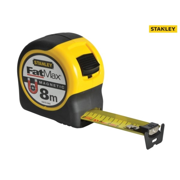 Stanley FatMax Magnetic BladeArmor Tape 8m (Width 32mm) (Metric only) Stanley FatMax Magnetic BladeArmor Tape 8m (Width 32mm) (Metric only)