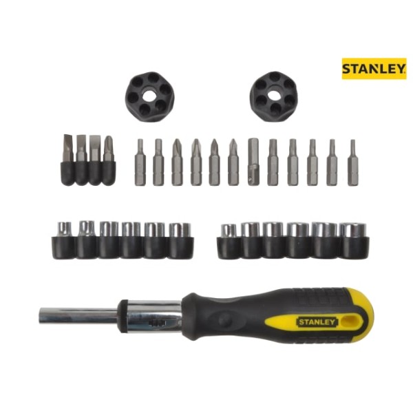 Stanley Ratchet Screwdriver Set of 29 Stanley Ratchet Screwdriver Set of 29