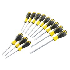 Stanley 0-60-212 Essential Screwdriver Set of 12 SL/PH/PZ/TX