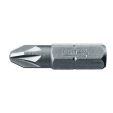 Stanley Pozidriv 3pt Bit 25mm (Box of 25)