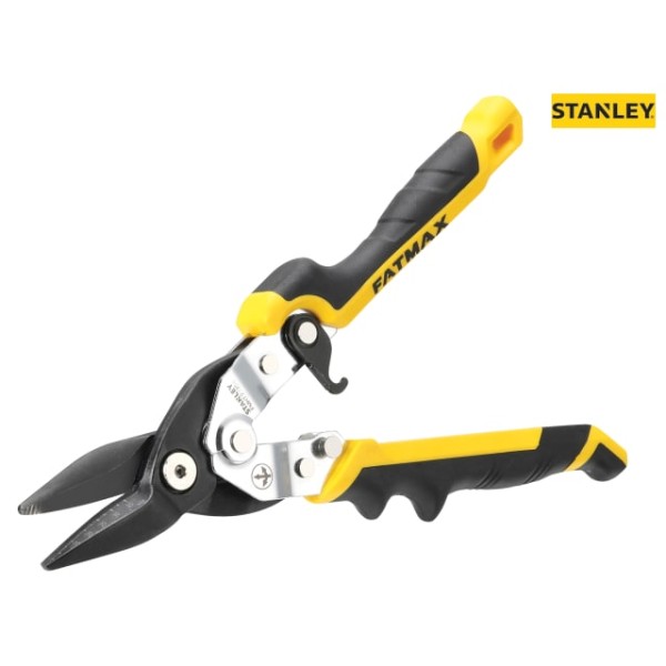 Stanley FatMax Yellow Ergo Aviation Snips Straight Cut 250mm (10in) Stanley FatMax Yellow Ergo Aviation Snips Straight Cut 250mm (10in)